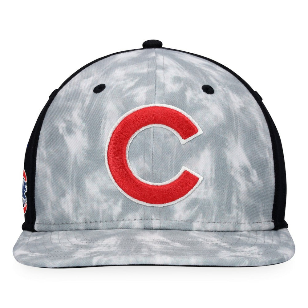 Chicago Cubs Majestic Smoke Dye Snapback Hat - MLB