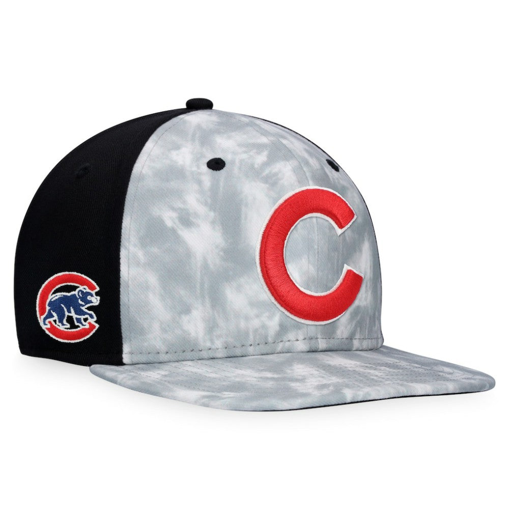 Chicago Cubs Majestic Smoke Dye Snapback Hat - MLB