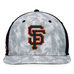 San Francisco Giants Majestic Smoke Dye Snapback Hat - MLB