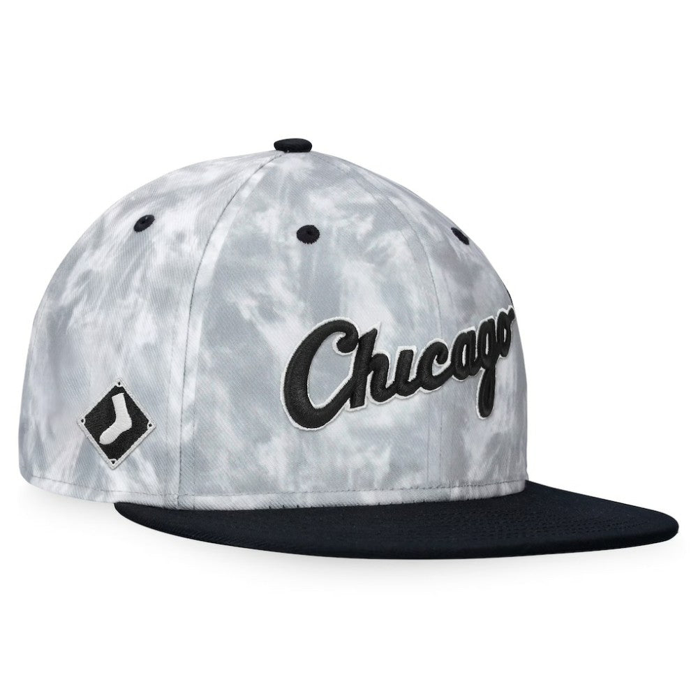 Chicago White Sox Fanatics Smoke Dye Fitted Hat - MLB