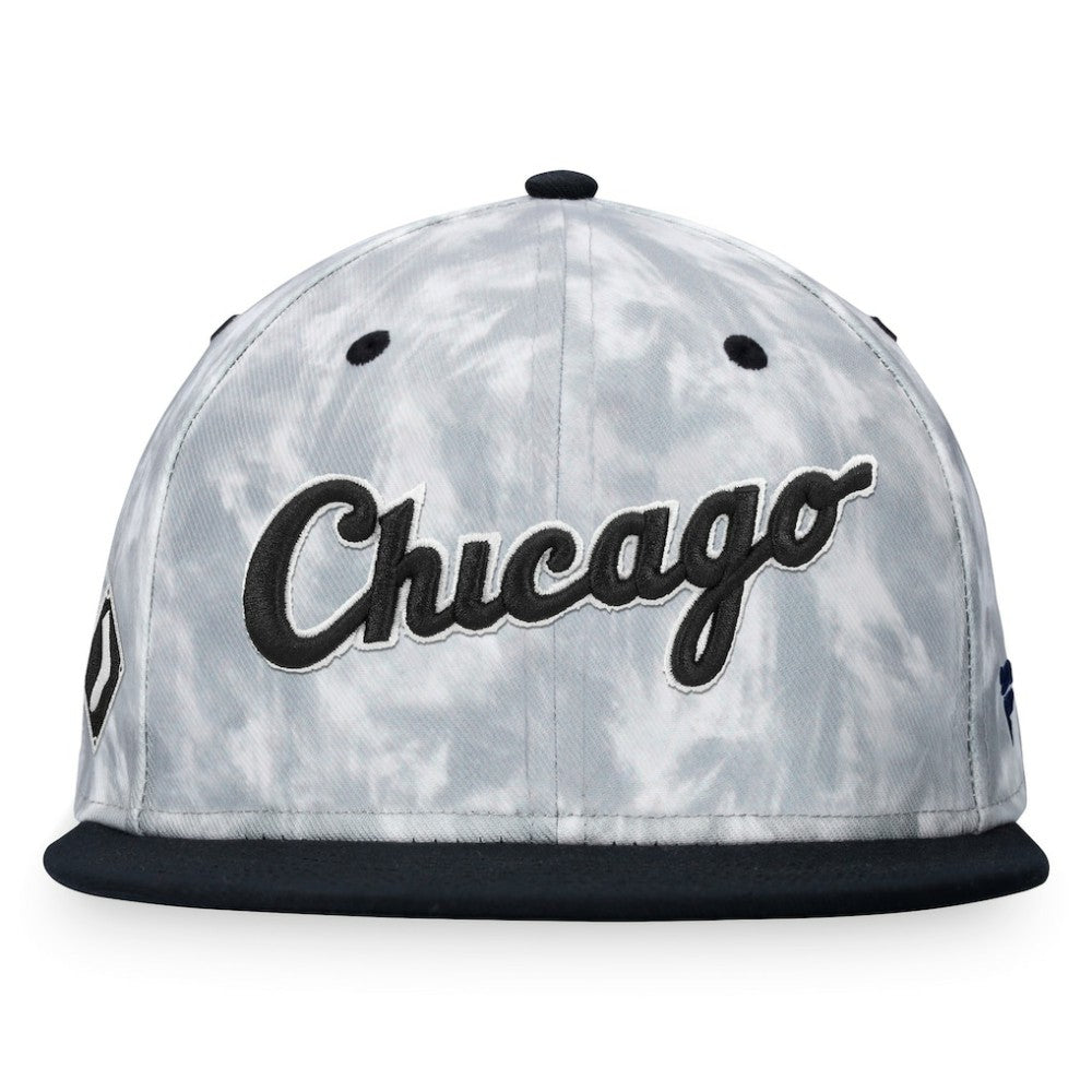 Chicago White Sox Fanatics Smoke Dye Fitted Hat - MLB