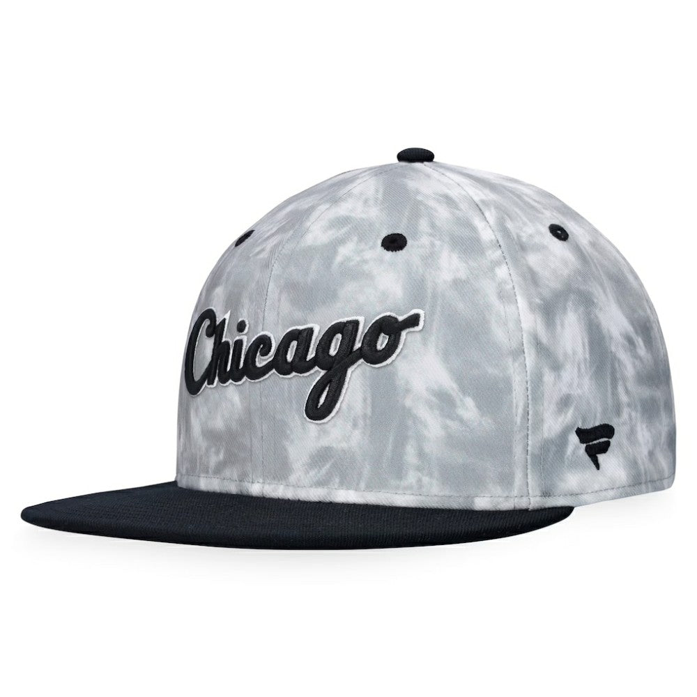 Chicago White Sox Fanatics Smoke Dye Fitted Hat - MLB