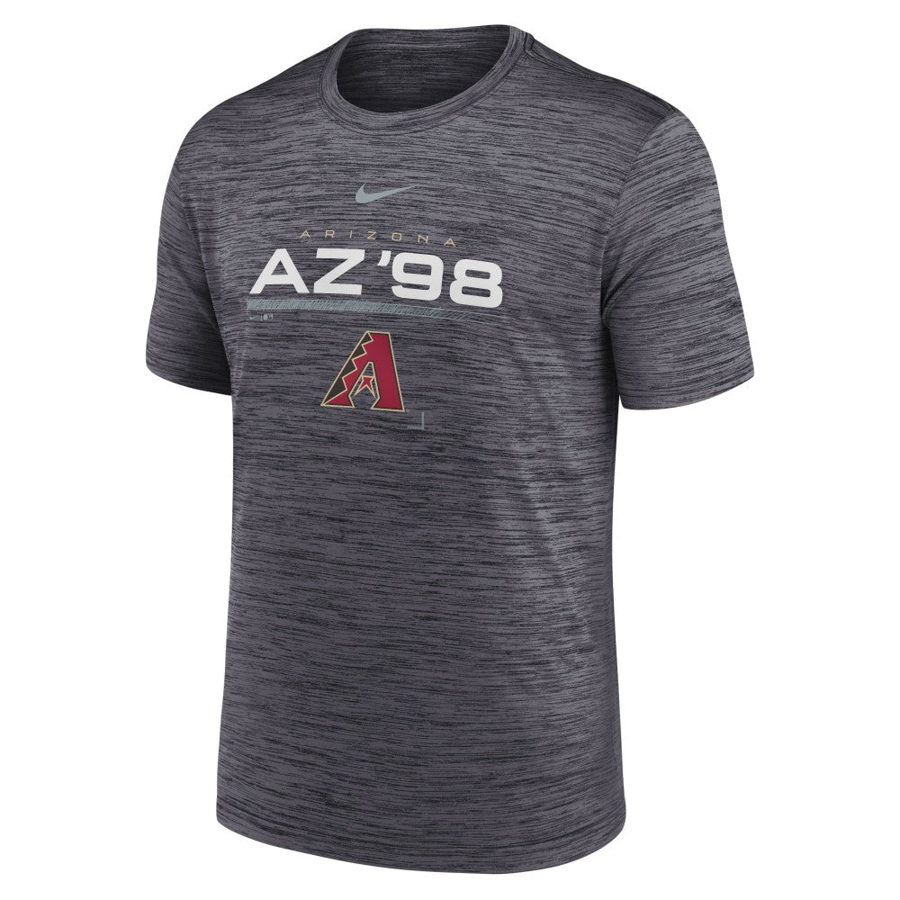 Arizona Diamondbacks Nike Wordmark Velocity Performance T-Shirt - MLB
