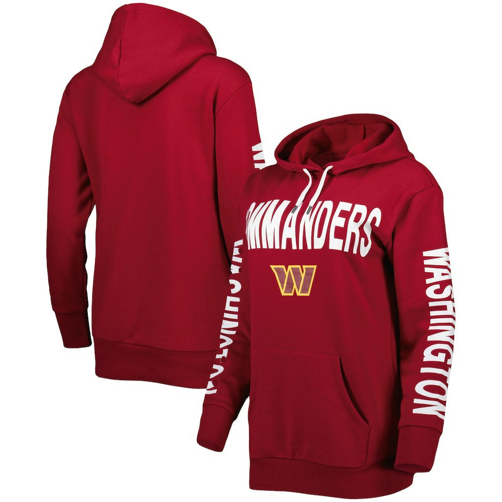 Washington Commanders G-III 4Her by Carl Banks Women's Extra Point Pullover Hoodie Burgundy | NFL