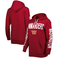 Washington Commanders G-III 4Her by Carl Banks Women's Extra Point Pullover Hoodie Burgundy | NFL