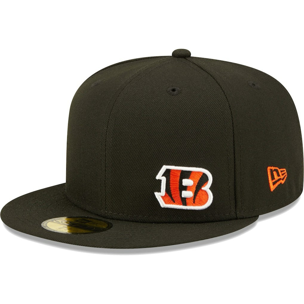 Cincinnati Bengals New Era Flawless 59FIFTY Fitted Hat Black | NFL