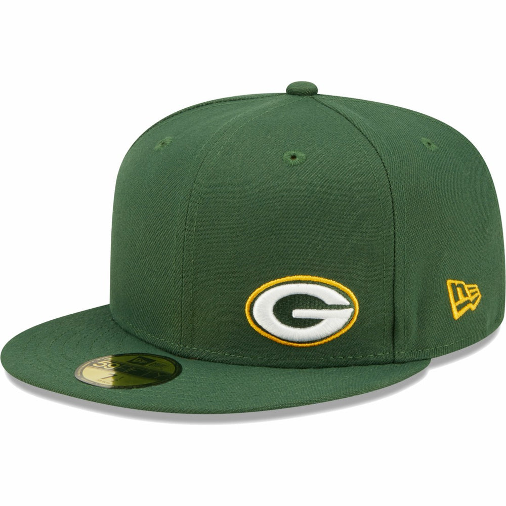 Green Bay Packers New Era Flawless 59FIFTY Fitted Hat Green | NFL