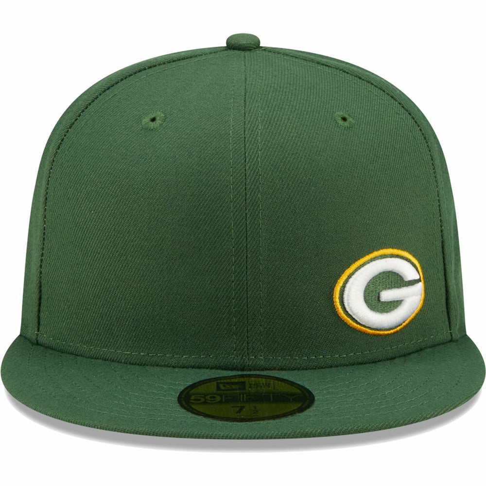 Green Bay Packers New Era Flawless 59FIFTY Fitted Hat Green | NFL