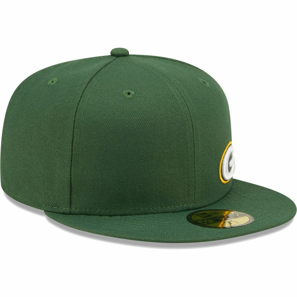 Green Bay Packers New Era Flawless 59FIFTY Fitted Hat Green | NFL