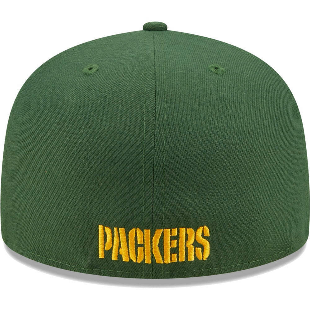 Green Bay Packers New Era Flawless 59FIFTY Fitted Hat Green | NFL