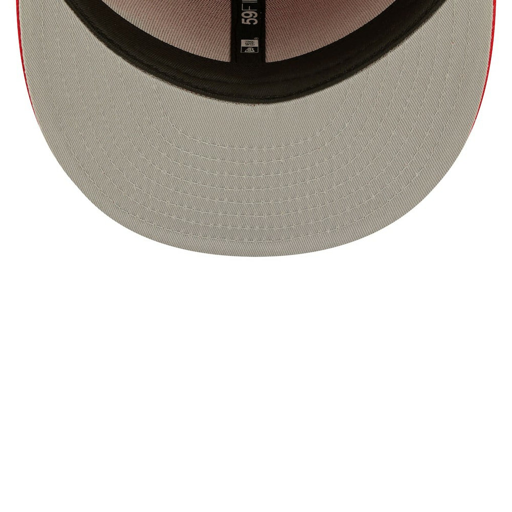 Kansas City Chiefs New Era Flawless 59FIFTY Fitted Hat Red | NFL