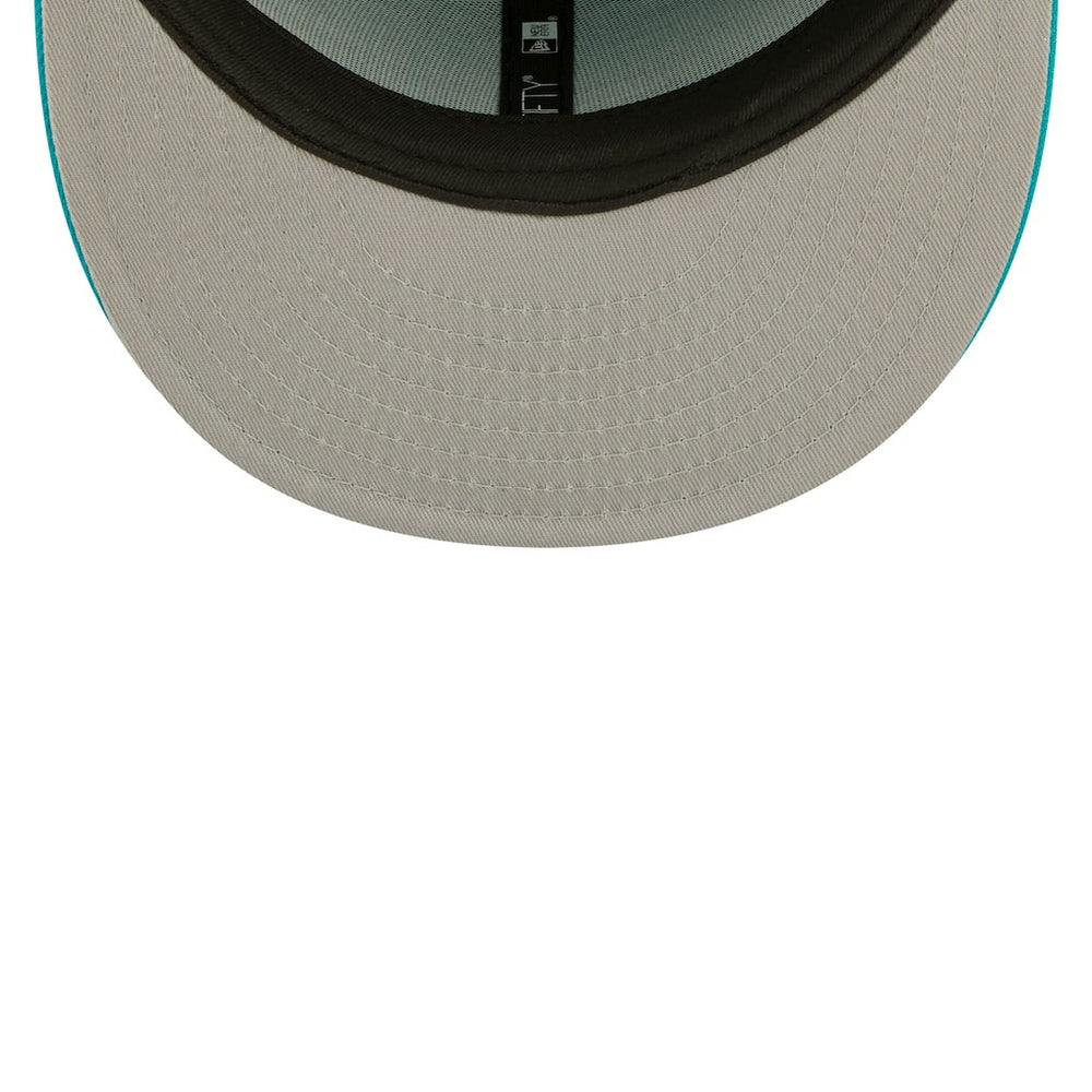 Miami Dolphins New Era Flawless 59FIFTY Fitted Hat Aqua | NFL