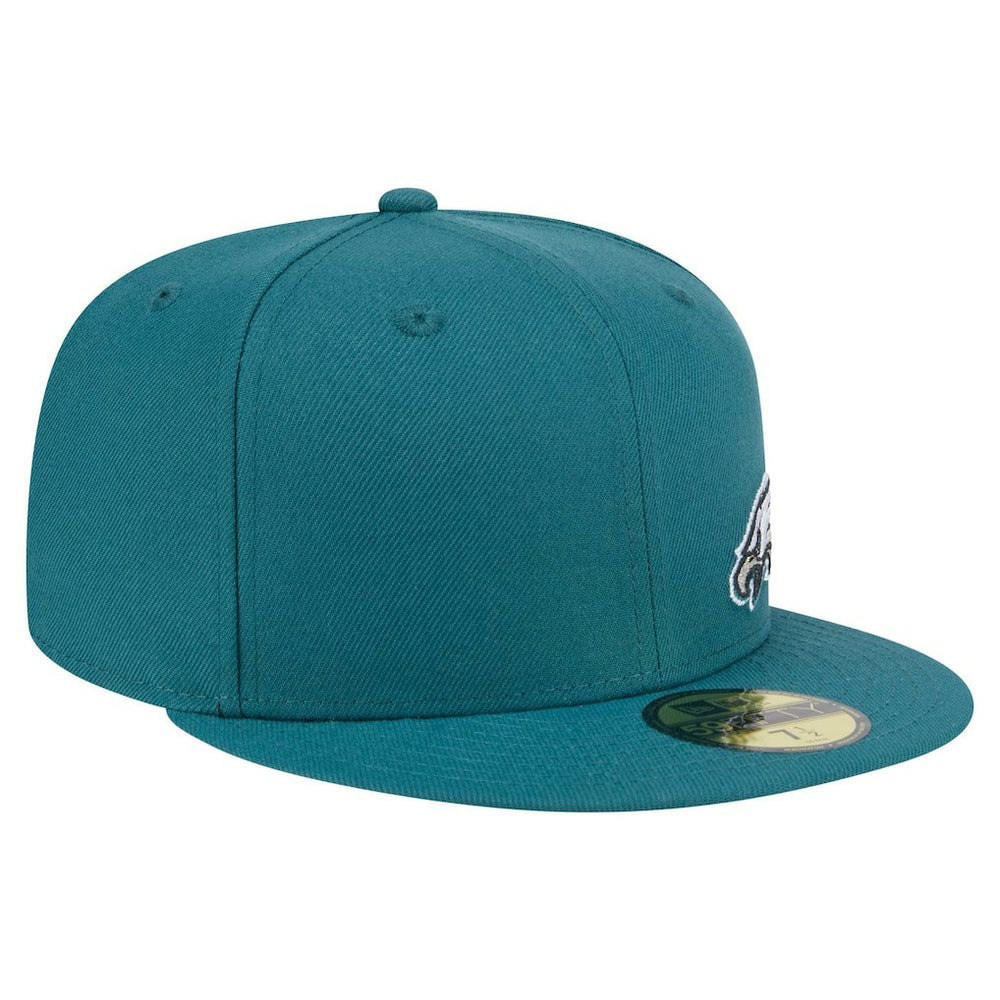 Philadelphia Eagles New Era Flawless 59FIFTY Fitted Hat Midnight Green | NFL