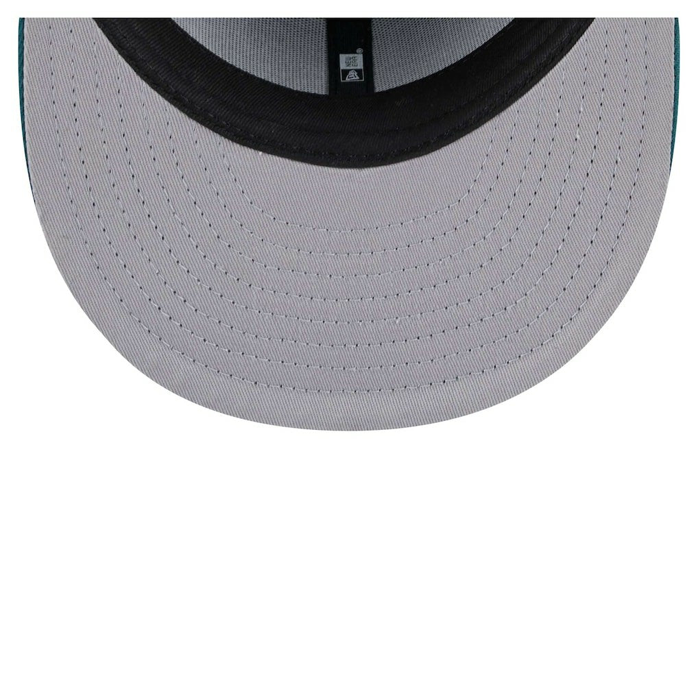 Philadelphia Eagles New Era Flawless 59FIFTY Fitted Hat Midnight Green | NFL