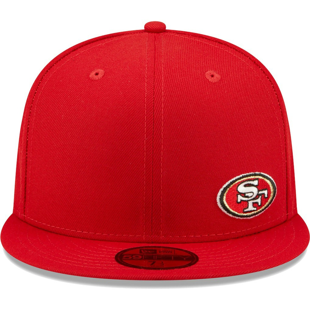 San Francisco 49ers New Era Flawless 59FIFTY Fitted Hat Scarlet | NFL