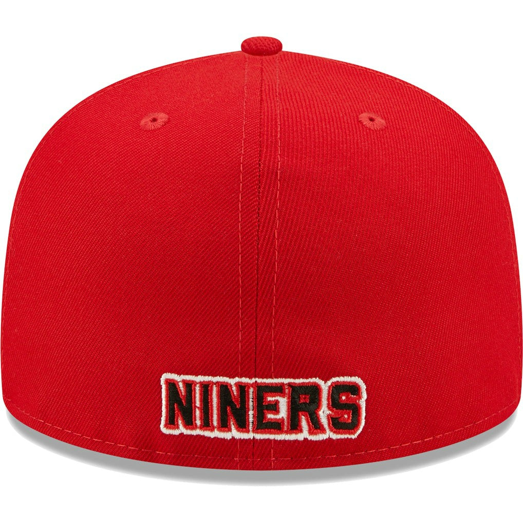San Francisco 49ers New Era Flawless 59FIFTY Fitted Hat Scarlet | NFL