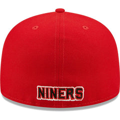 San Francisco 49ers New Era Flawless 59FIFTY Fitted Hat Scarlet | NFL