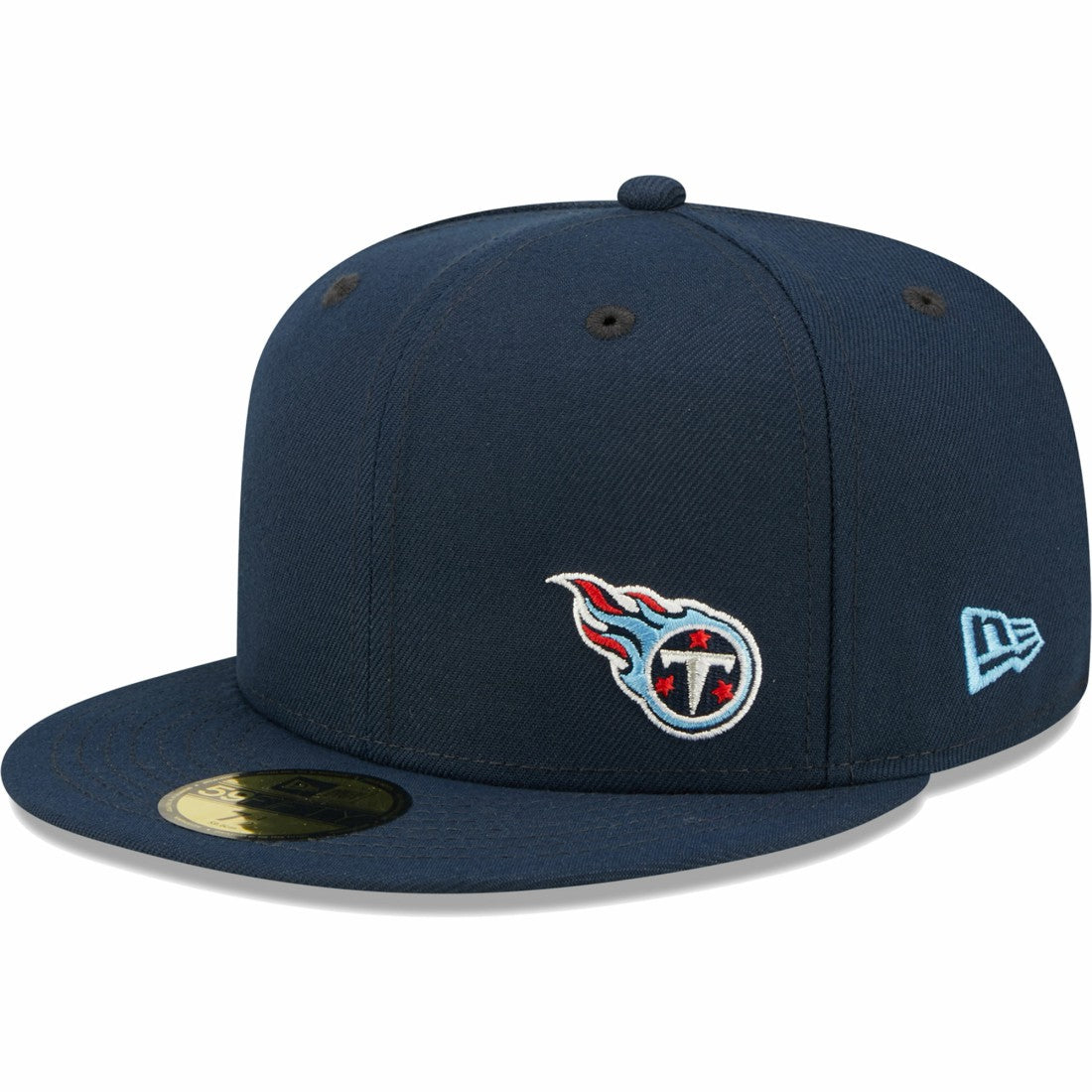Tennessee Titans New Era Flawless 59FIFTY Fitted Hat Navy | NFL