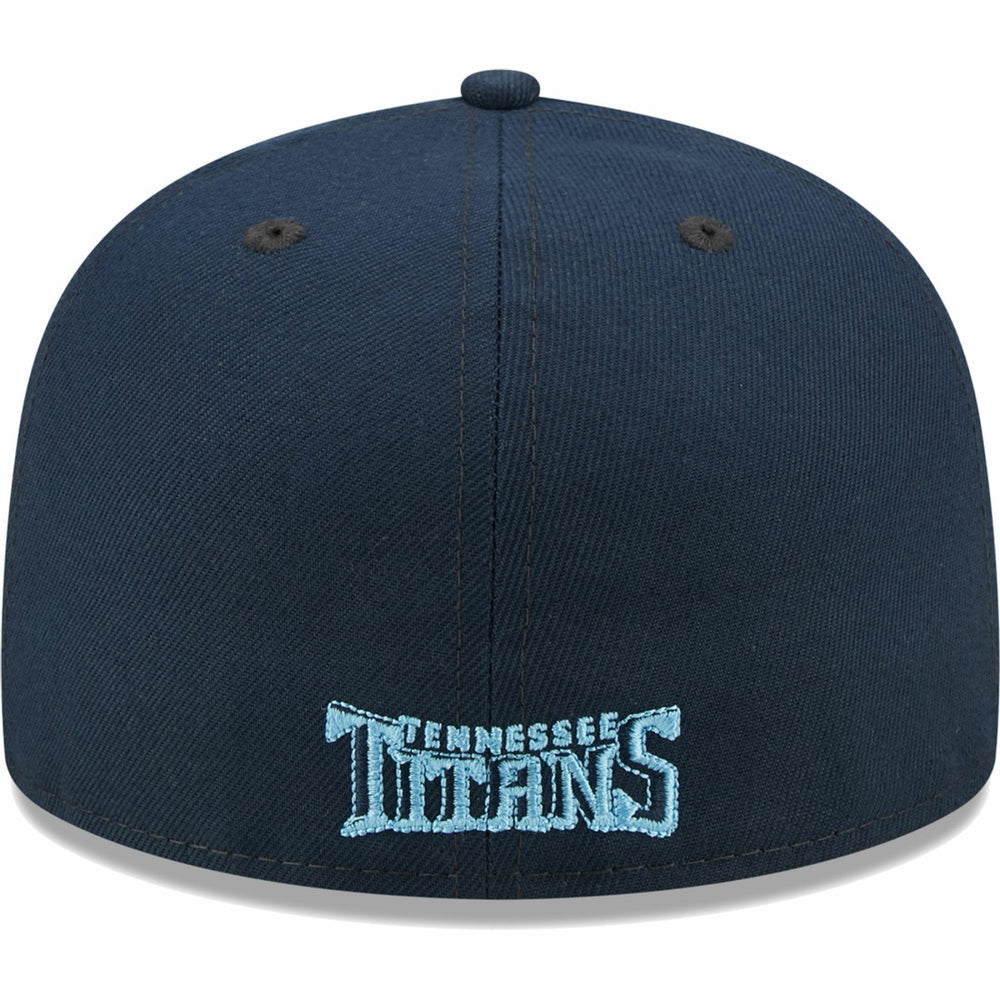 Tennessee Titans New Era Flawless 59FIFTY Fitted Hat Navy | NFL