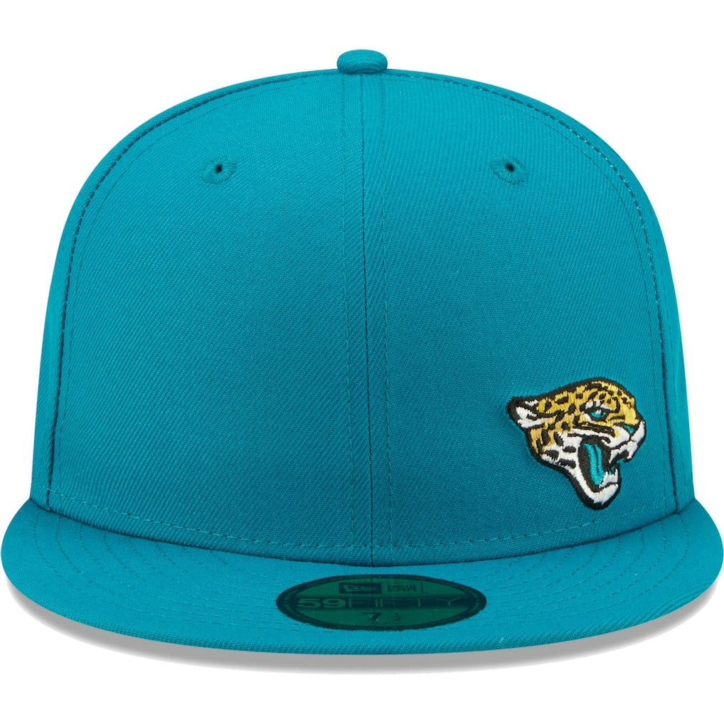 Jacksonville Jaguars New Era Flawless 59FIFTY Fitted Hat Teal | NFL