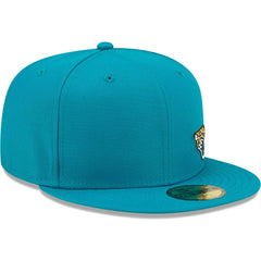 Jacksonville Jaguars New Era Flawless 59FIFTY Fitted Hat Teal | NFL