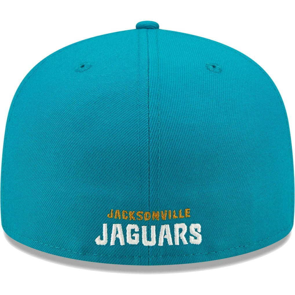 Jacksonville Jaguars New Era Flawless 59FIFTY Fitted Hat Teal | NFL