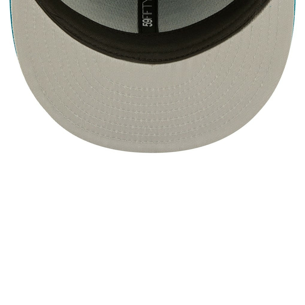 Jacksonville Jaguars New Era Flawless 59FIFTY Fitted Hat Teal | NFL