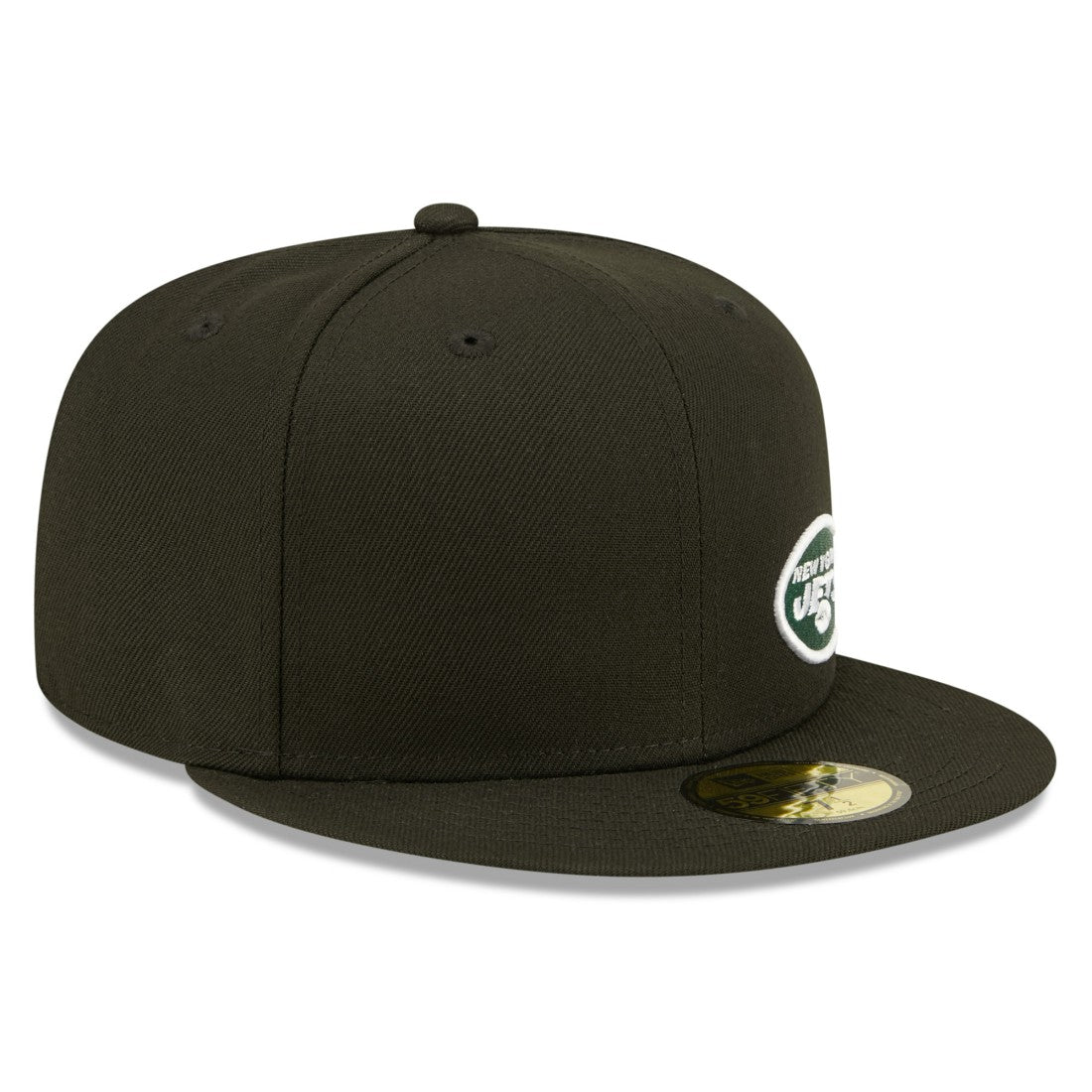 New York Jets New Era Flawless 59FIFTY Fitted Hat Black | NFL