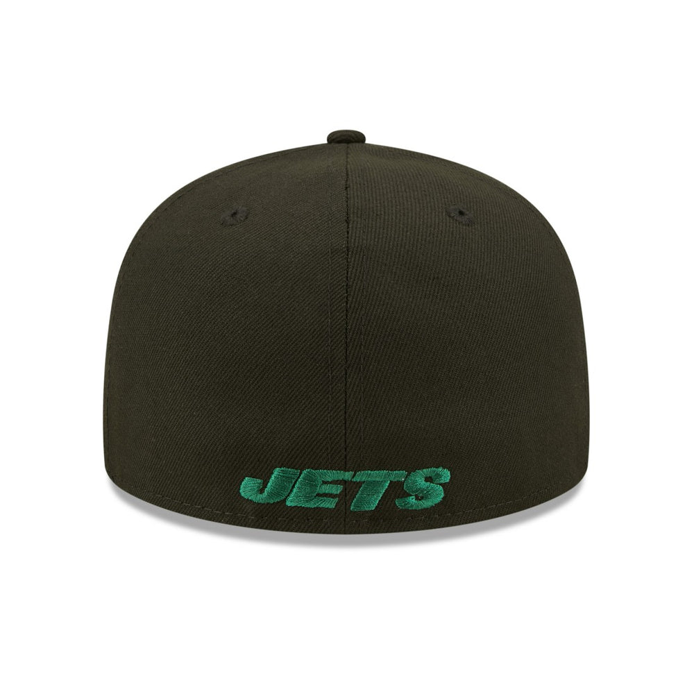 New York Jets New Era Flawless 59FIFTY Fitted Hat Black | NFL