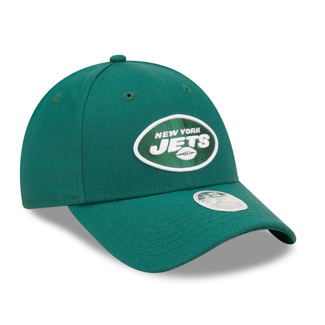 New York Jets New Era Women's Simple 9FORTY Adjustable Hat Green | NFL