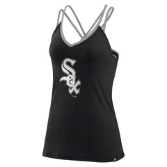 Chicago White Sox Fanatics Women's Barrel It Up Cross Back V-Neck Tank Top - MLB