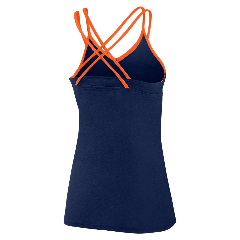 Houston Astros Fanatics Women's Barrel It Up Cross Back V-Neck Tank Top - MLB