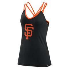 San Francisco Giants Fanatics Women's Barrel It Up Cross Back V-Neck Tank Top - MLB