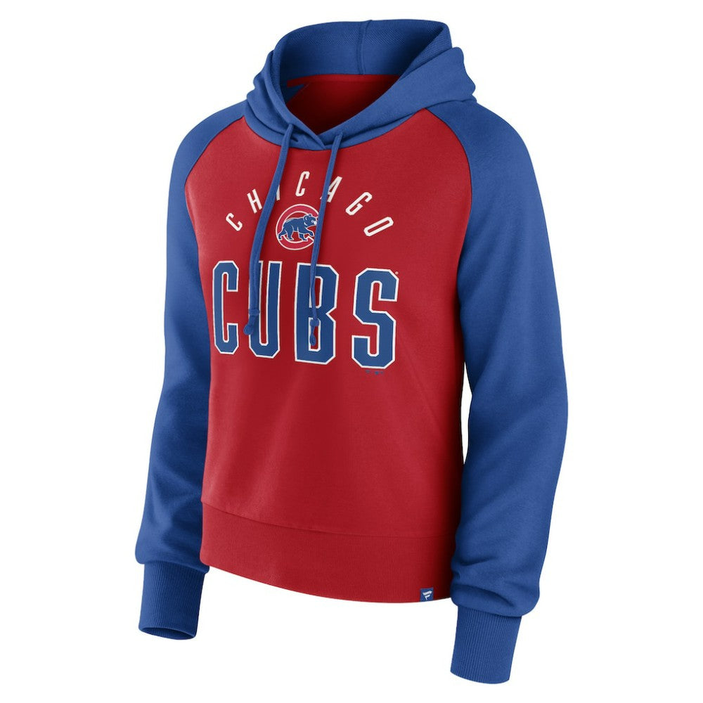Chicago Cubs Fanatics Women's Pop Fly Pullover Hoodie - MLB