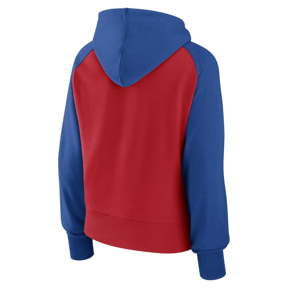 Chicago Cubs Fanatics Women's Pop Fly Pullover Hoodie - MLB