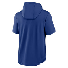 Chicago Cubs Nike Springer Short Sleeve Team Pullover Hoodie - MLB