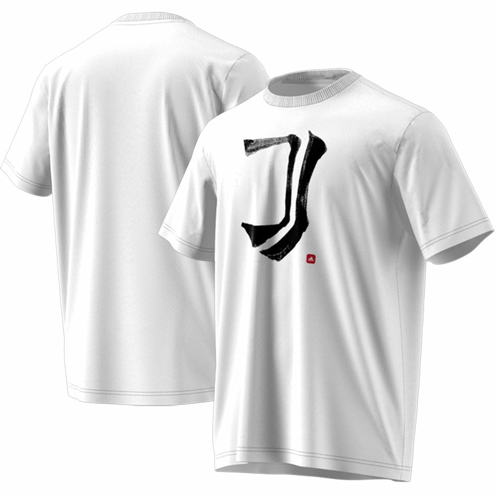 Juventus Chinese Calligraphy T-Shirt White | Adidas Online