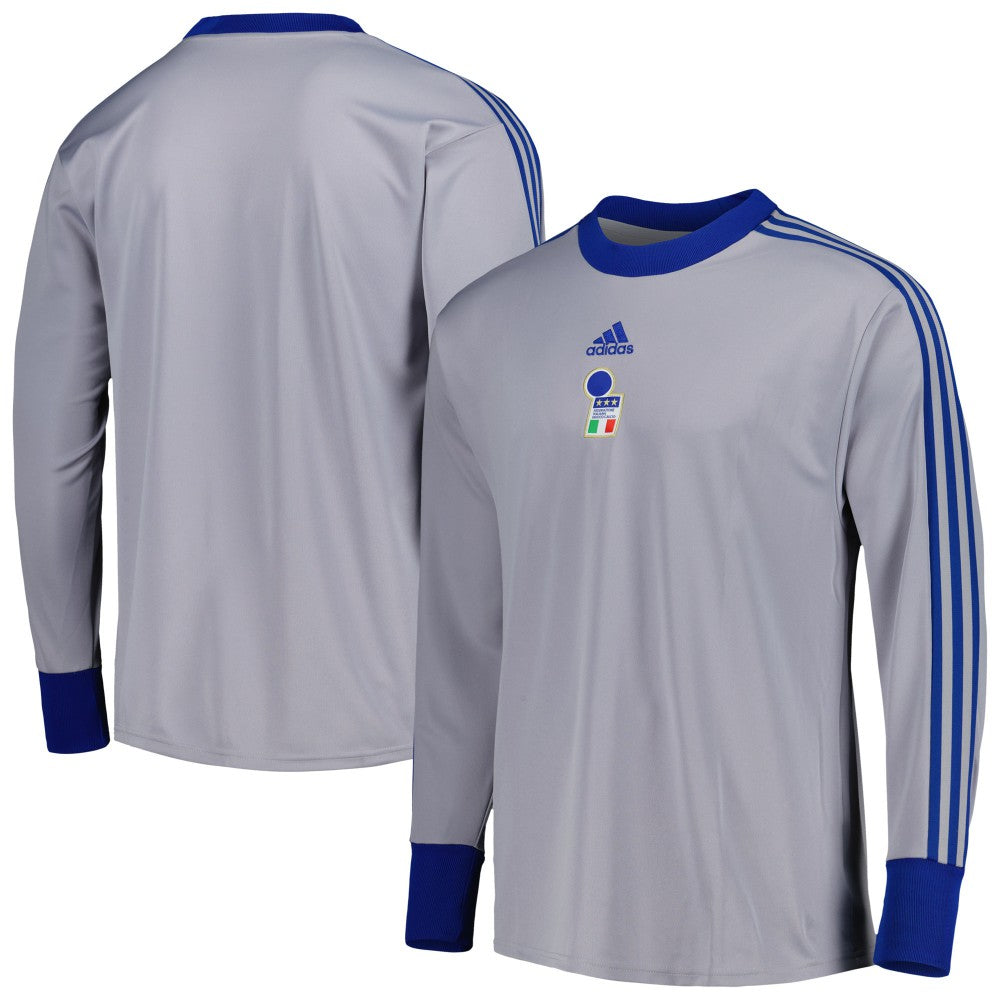 Italy National Team Football Icon Goalkeeper Jersey Gray | Adidas Sale