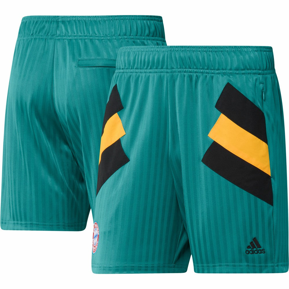 Bayern Munich Football Icon Shorts Green | Adidas Online