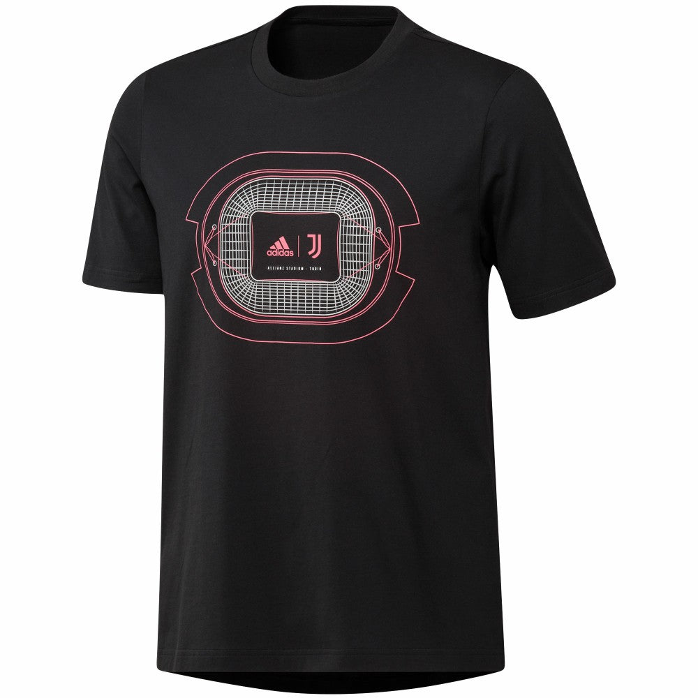 Juventus Male Graphic T-Shirt Black | Adidas discount
