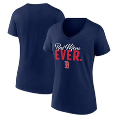 Boston Red Sox Fanatics Women's Mother's Day V-Neck T-Shirt - MLB