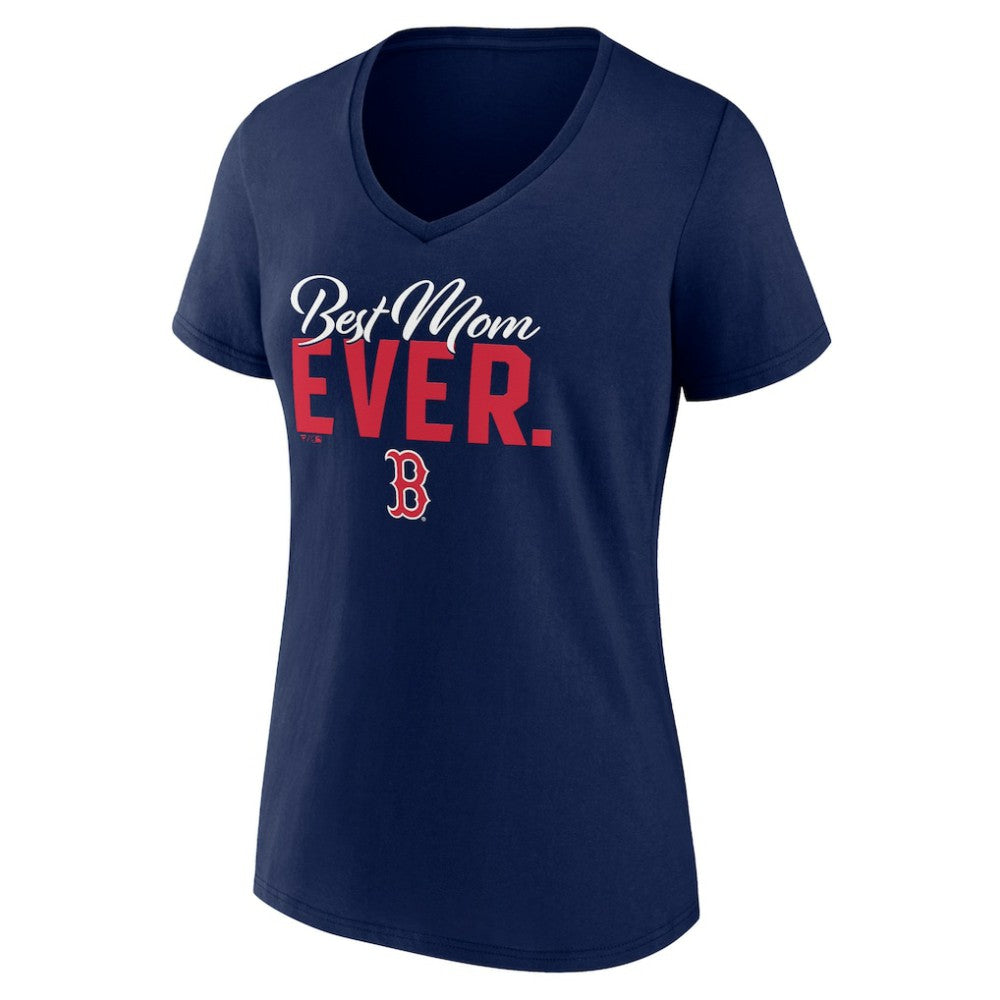 Boston Red Sox Fanatics Women's Mother's Day V-Neck T-Shirt - MLB