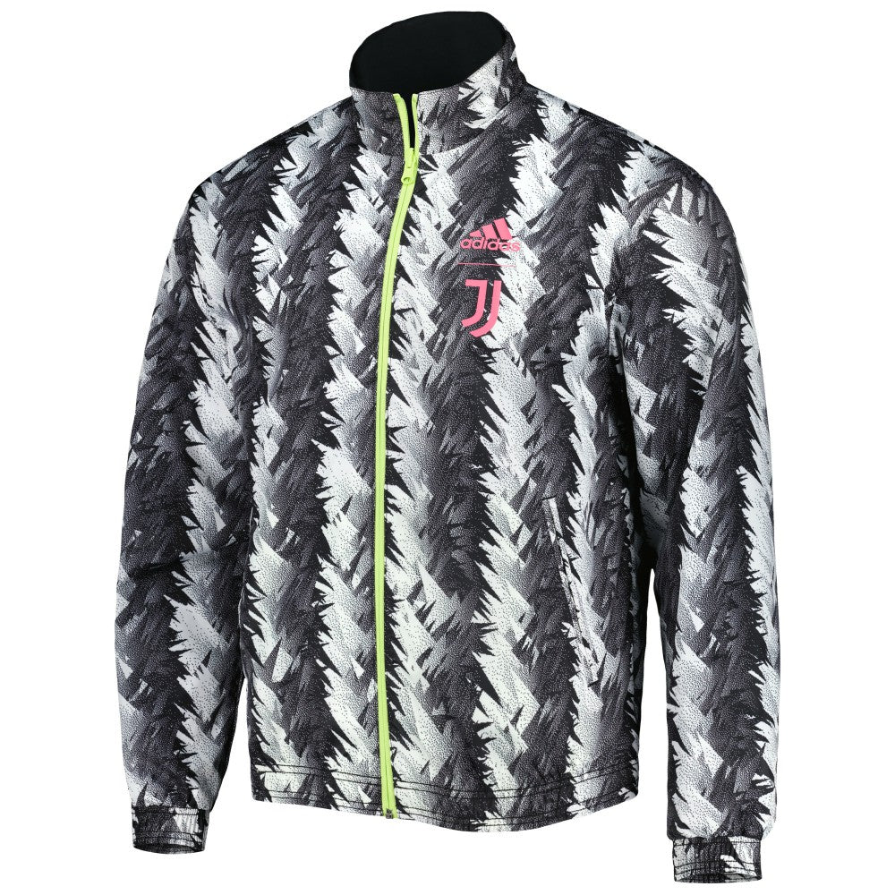 Juventus 2022/23 On-Field Team Logo Anthem Reversible Full-Zip Jacket Black | Adidas Online