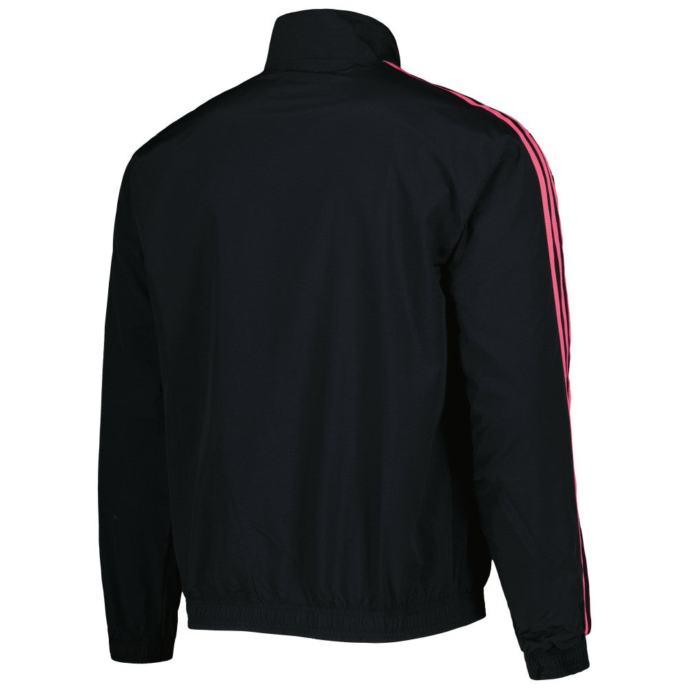 Juventus 2022/23 On-Field Team Logo Anthem Reversible Full-Zip Jacket Black | Adidas Online