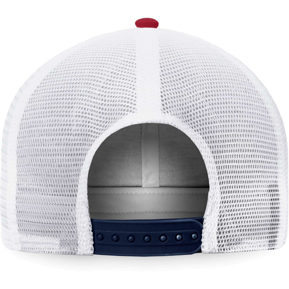 England National Team Trucker Snapback Hat Navy/White | Fanatics