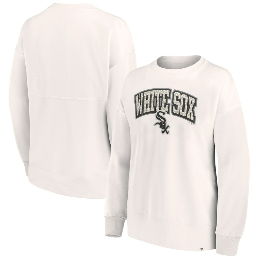 Chicago White Sox Fanatics Women's Leopard Pullover Sweatshirt - MLB