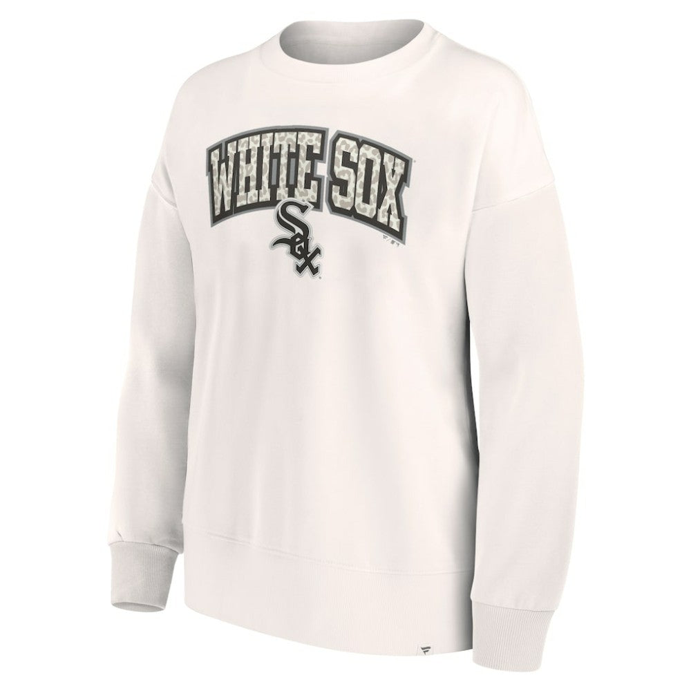 Chicago White Sox Fanatics Women's Leopard Pullover Sweatshirt - MLB