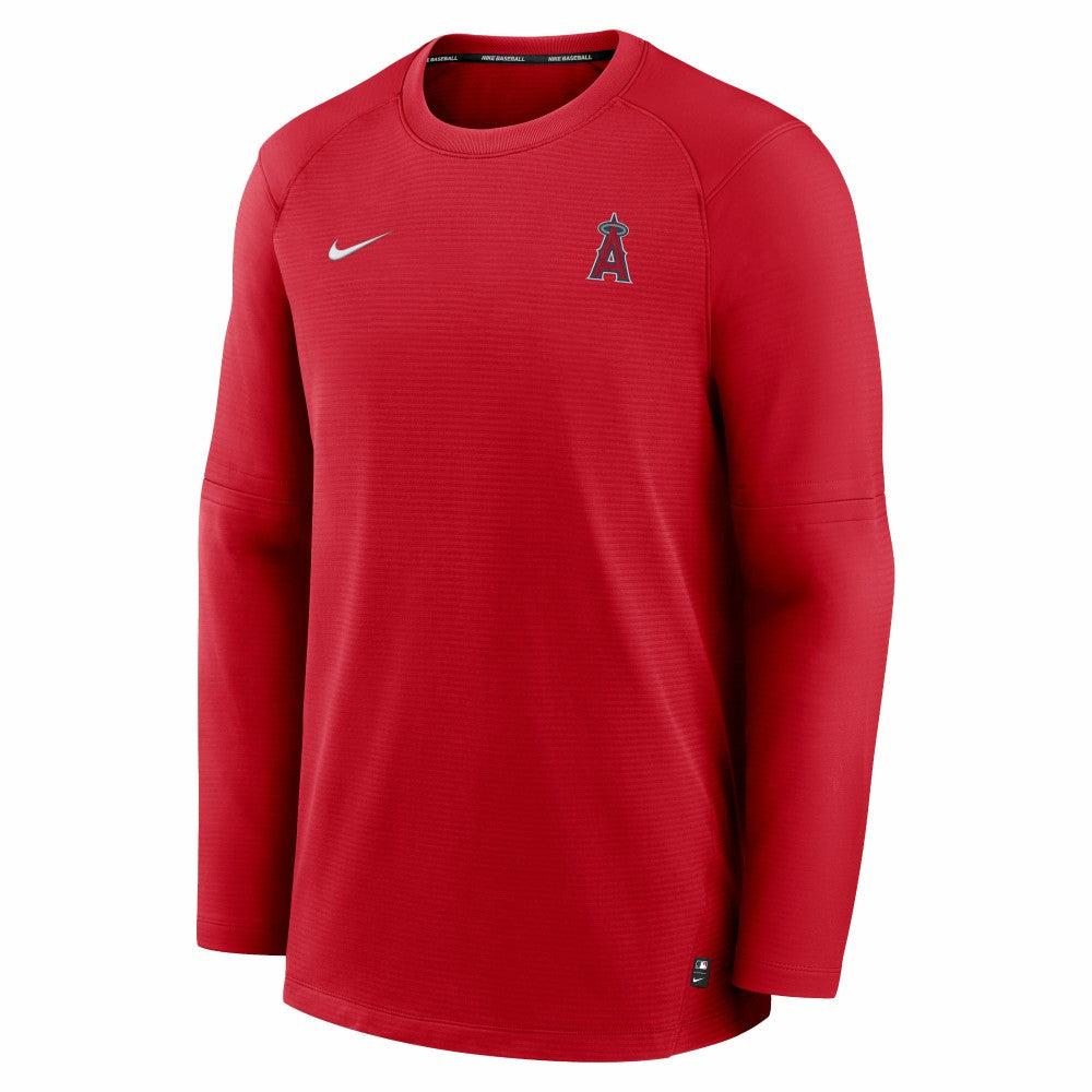 Los Angeles Angels Nike Authentic Collection Logo Performance Long Sleeve T-Shirt - MLB