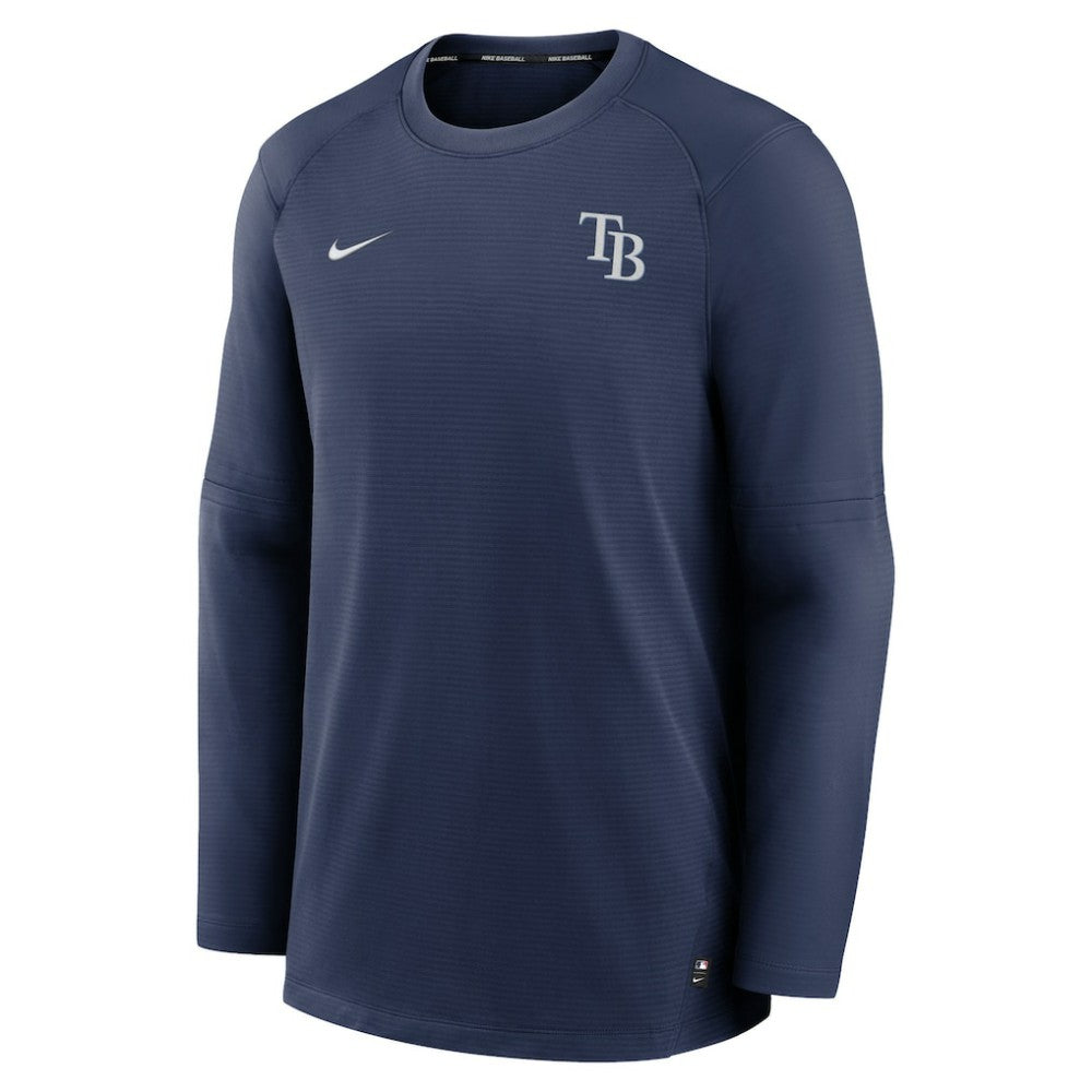 Tampa Bay Rays Nike Authentic Collection Logo Performance Long Sleeve T-Shirt - MLB
