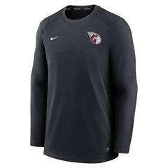 Cleveland Guardians Nike Authentic Collection Logo Performance Long Sleeve T-Shirt - MLB
